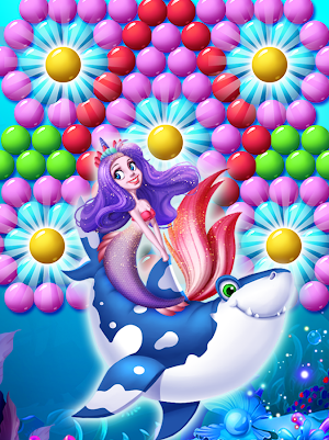 Mermaid Rescue Fish Pop Shooter 🐬 Screenshot 0