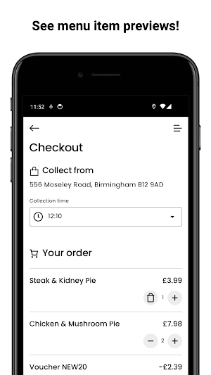 Moseley Fish Bar Screenshot 1