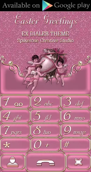 Easter Greetings Keyboard theme Screenshot 2