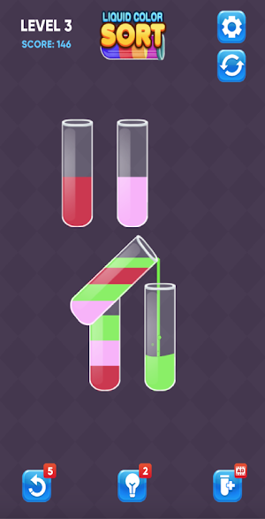 Liquid Sort Master Screenshot 1