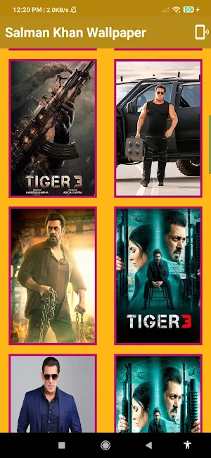 Tiger 3 Movie Ringtone Screenshot 2