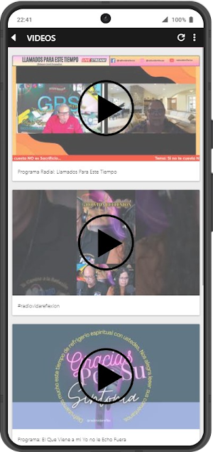 Radio Vida Reflexión Screenshot 2