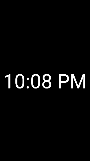 Big Clock Full Screen Screenshot 0