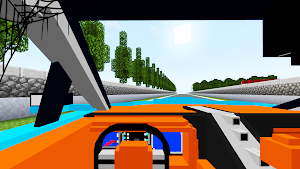 Racing cars minecraft mod Screenshot 1