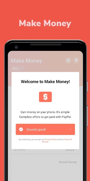Make Money: Real Cash App + Rewards + Paid Surveys Screenshot 0