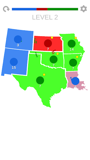 Countries battle Screenshot 3