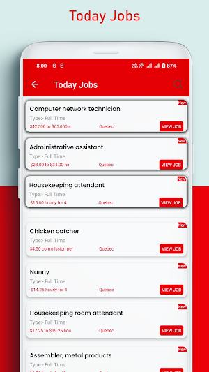Jobs in Canada Screenshot 3