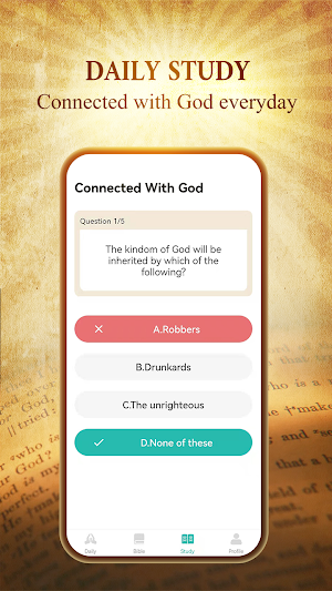 Bible - Study, Audio & Quiz Screenshot 3