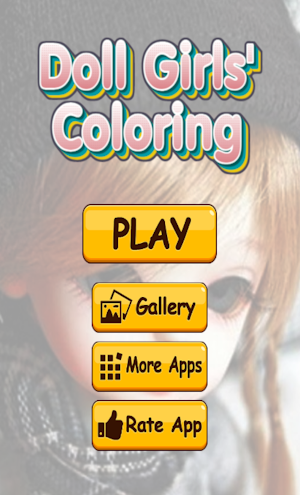 coloring girl doll Screenshot 3