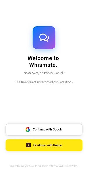 Whismate: No-Record Chat Screenshot 0