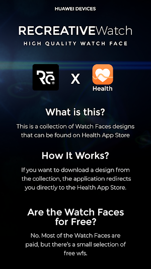 RE Huawei Watch Faces Screenshot 1