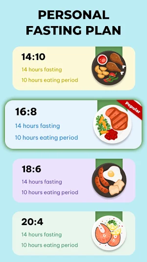 Fasting 16:8 & Calorie Counter Screenshot 0