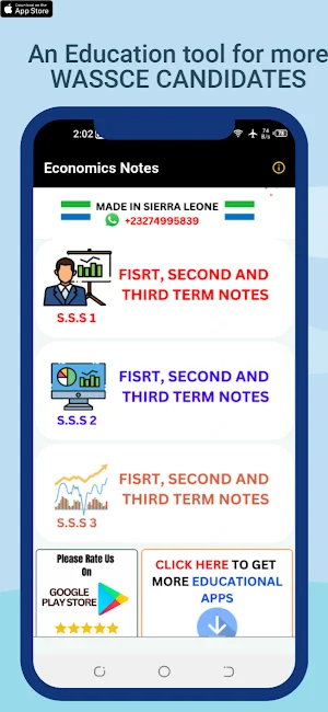 Economics Notes (WASSCE) Screenshot 0