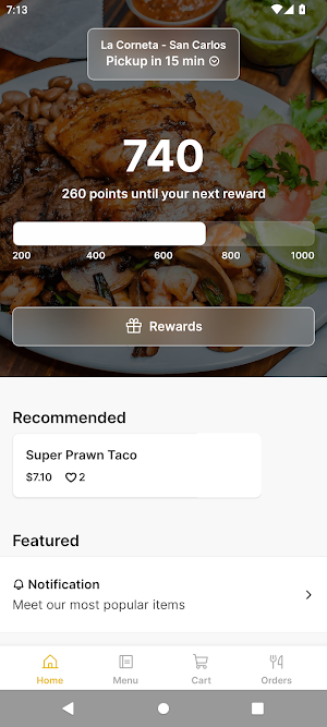 La Corneta Taqueria Screenshot 0