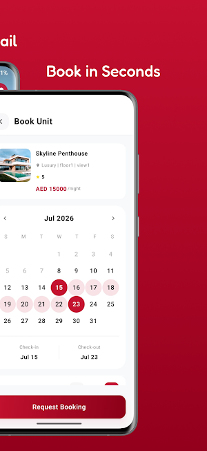 Delta Dream Booking Screenshot 2