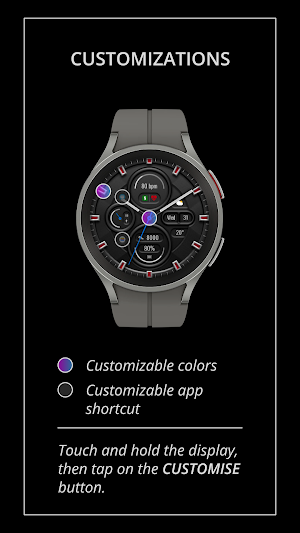 DADAM68 Analog Watch Face Screenshot 3