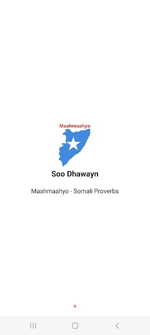 Somali Proverbs - Maahmaahyo Screenshot 0