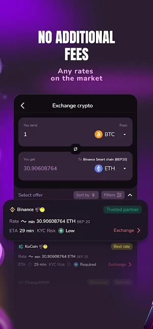 Crypto Exchange | Buy BTC, ETH Screenshot 2