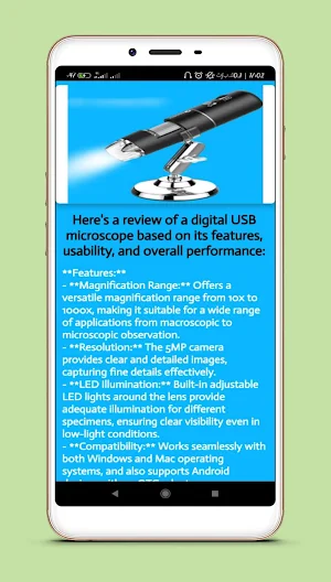 digital usb microscope guide Screenshot 1