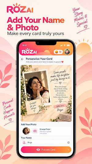 Roz AI - Wishes & Status Screenshot 2