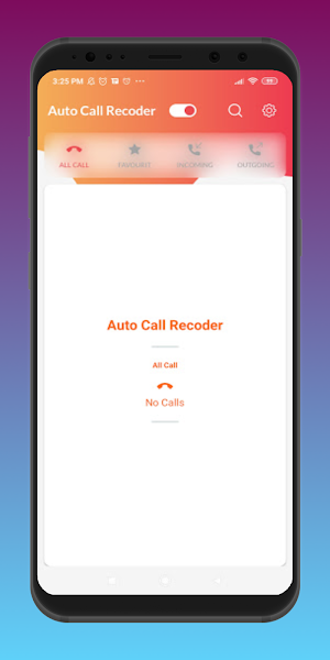 Auto Call Recorder Screenshot 1
