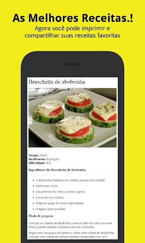 Low Carb Receitas Fáceis Screenshot 2