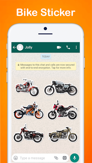 Bike Sticker For Whatsapp Screenshot 3