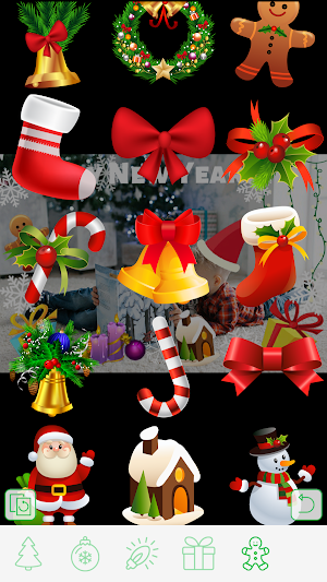Christmas Photo Stickers 🎄 Screenshot 3