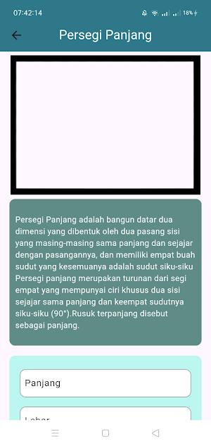 Belajar Latihan Bangun Datar Screenshot 3
