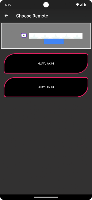 Remote for Huayu Tv Screenshot 1