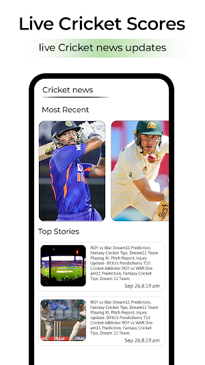 Indi Cricket - Live Cricket TV Screenshot 3