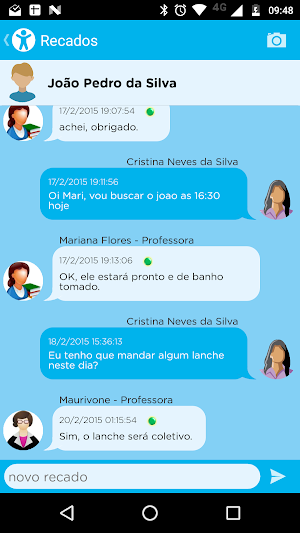 Diário Escola Pais EF Screenshot 3