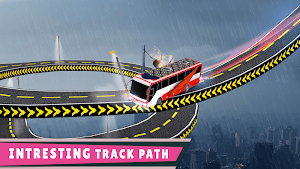 Extreme Sky Track Modern Bus Coach Sim Screenshot 1