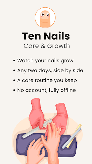 Ten Nails: Care & Growth Screenshot 0