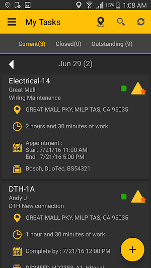 FieldMaster Technician Screenshot 2