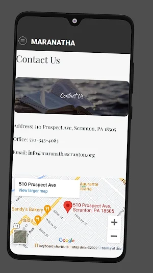 MARANATHA SCRANTON Screenshot 2