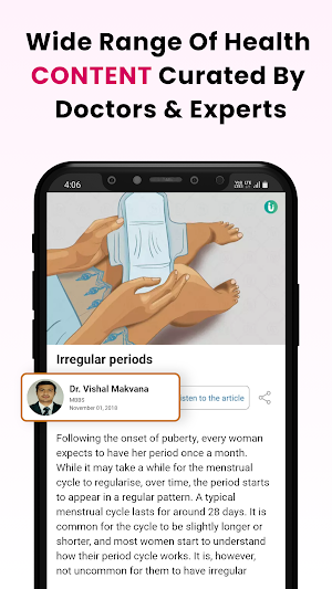 Prajnas: WomenHealth Screenshot 3