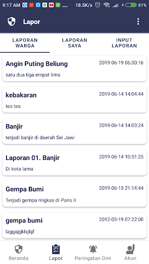 SIPD Bencana Pontianak Screenshot 2