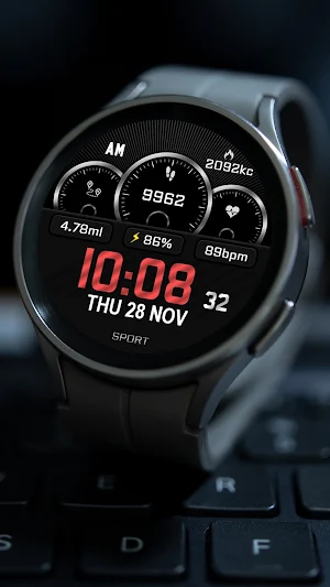 DIGI WEDA URX130 Watch face Screenshot 1