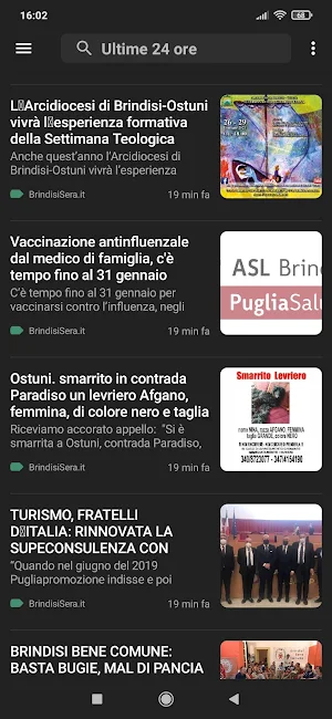 Brindisi notizie Screenshot 2