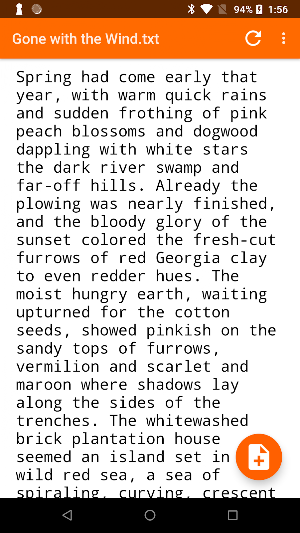 Text Viewer (Tiny, Ad-Free) Screenshot 0