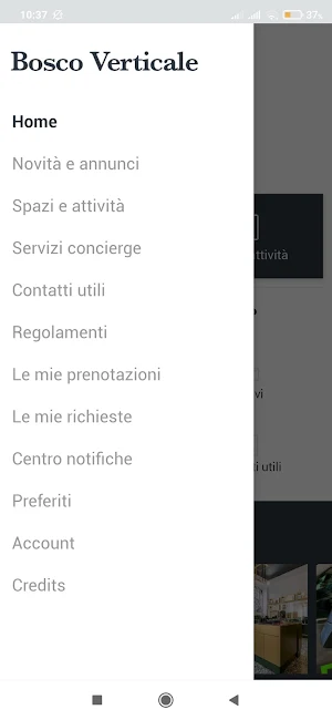 Bosco Verticale Concierge Screenshot 1