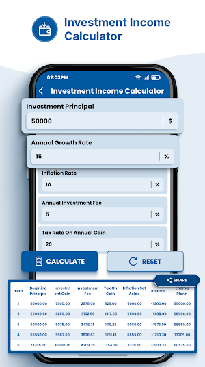 Loan Emi Calculator Screenshot 2