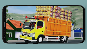 Mod Truck Sawit Muatan Tumpah Screenshot 2
