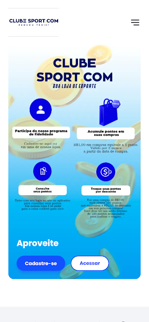 Clube Sport.com Screenshot 1