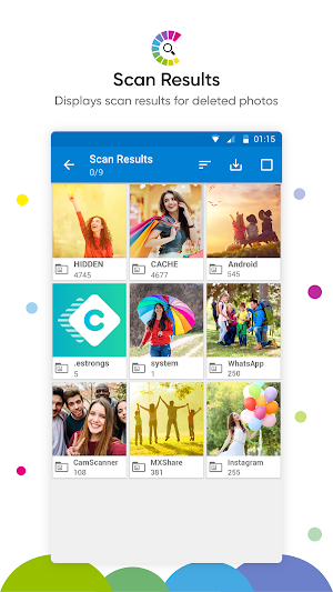 Photos Recovery - Restore Deleted Pictures, Images Screenshot 2