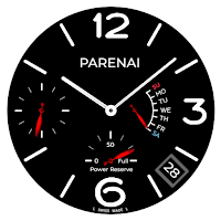 HJ Parenai 스타일 시계 화면