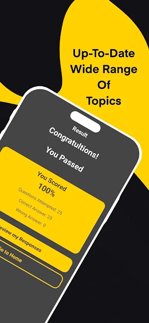 Utah Motorcycle Practice Test Screenshot 1
