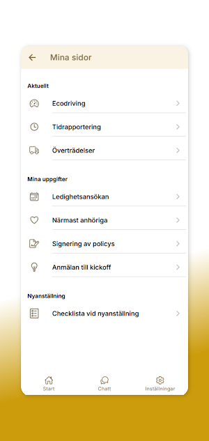 OA Logistik AB Screenshot 1