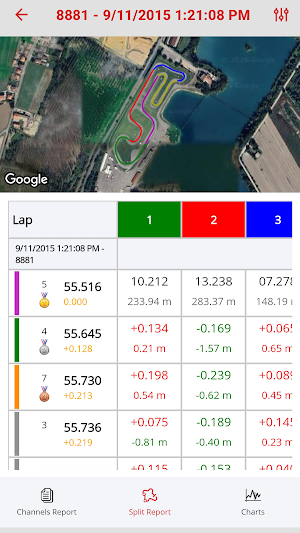 RaceStudio 3 Screenshot 1